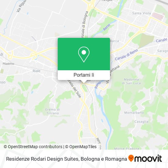 Mappa Residenze Rodari Design Suites