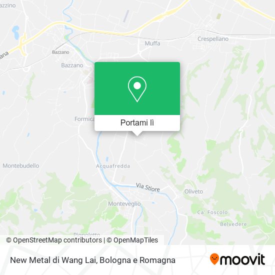Mappa New Metal di Wang Lai