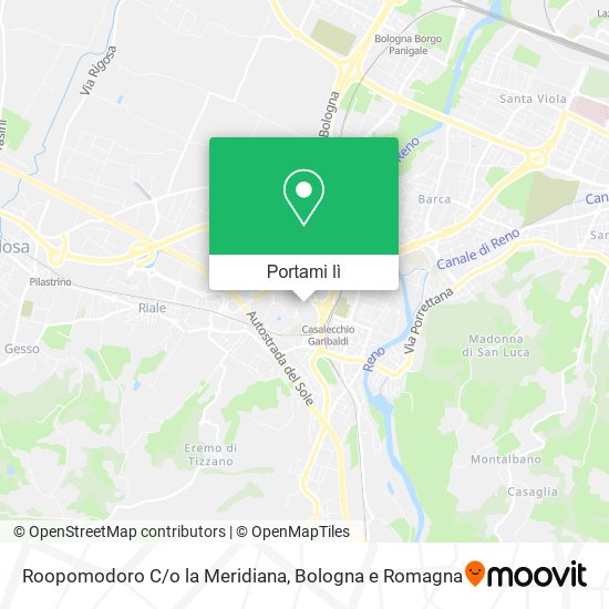 Mappa Roopomodoro C/o la Meridiana