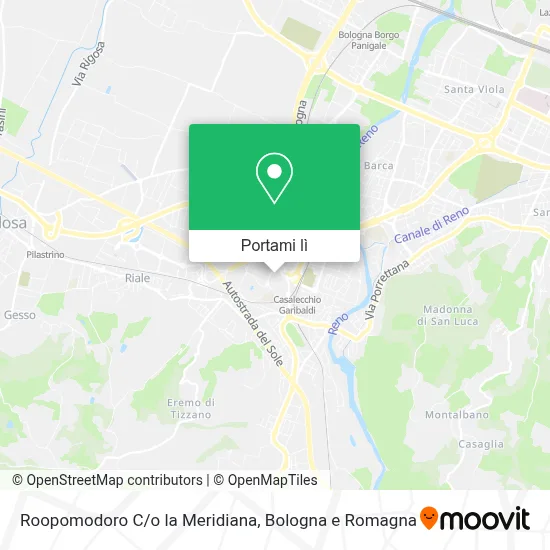 Mappa Roopomodoro C/o la Meridiana