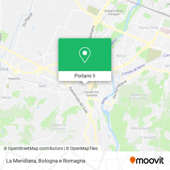 Mappa La Meridiana