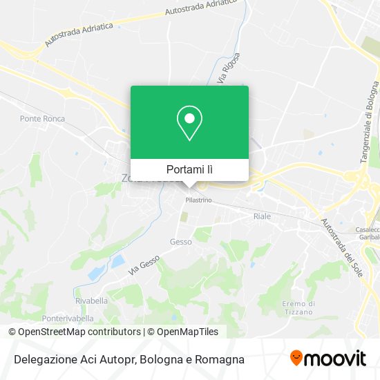 Mappa Delegazione Aci Autopr