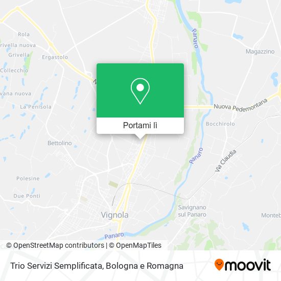 Mappa Trio Servizi Semplificata