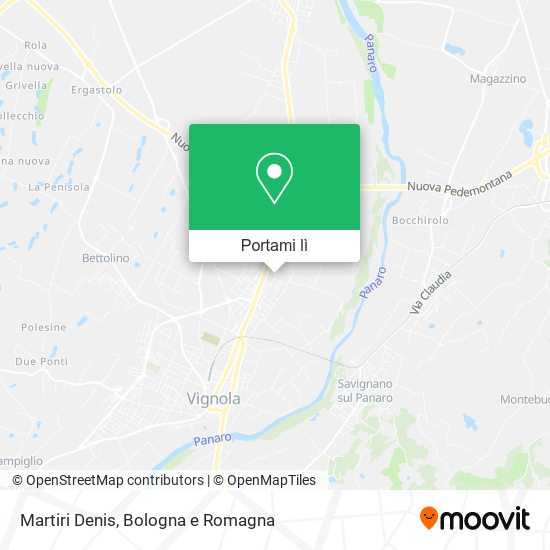 Mappa Martiri Denis