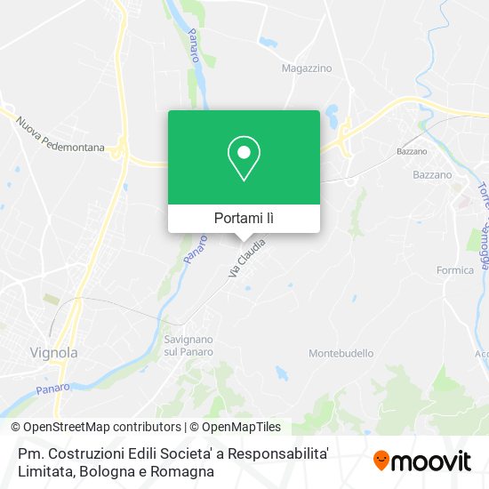 Mappa Pm. Costruzioni Edili Societa' a Responsabilita' Limitata