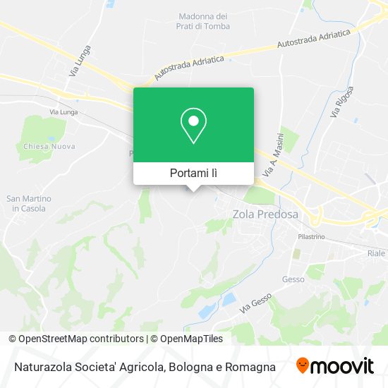 Mappa Naturazola Societa' Agricola