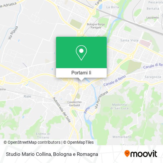 Mappa Studio Mario Collina