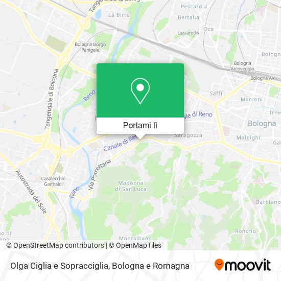 Mappa Olga Ciglia e Sopracciglia