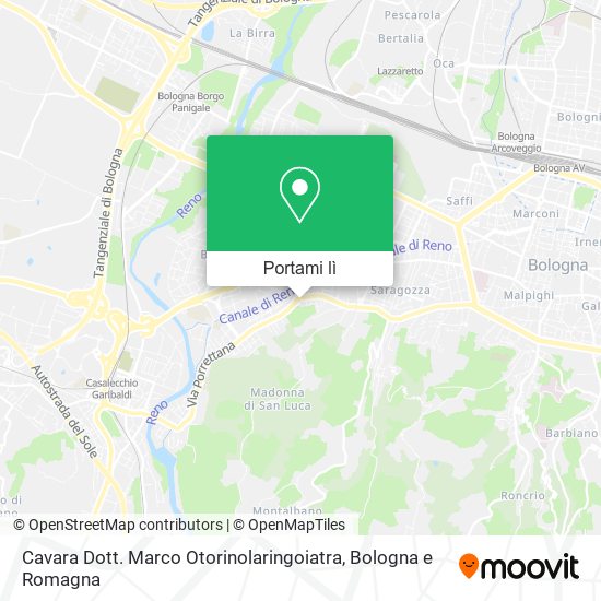Mappa Cavara Dott. Marco Otorinolaringoiatra