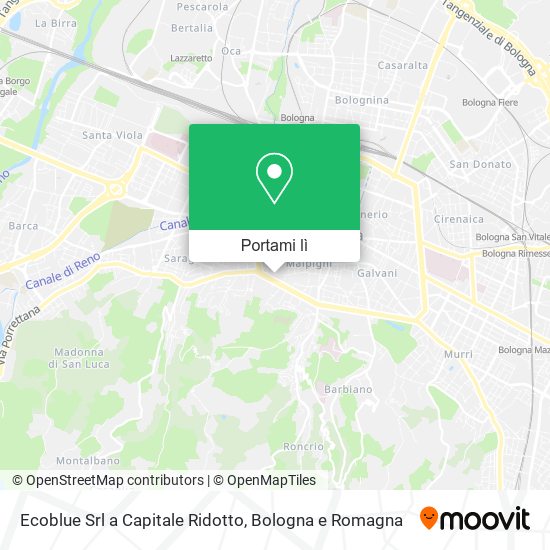 Mappa Ecoblue Srl a Capitale Ridotto