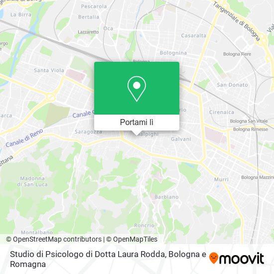 Mappa Studio di Psicologo di Dotta Laura Rodda