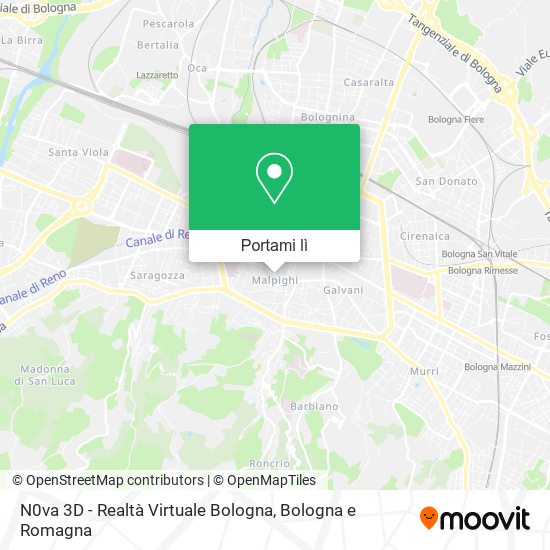 Mappa N0va 3D - Realtà Virtuale Bologna