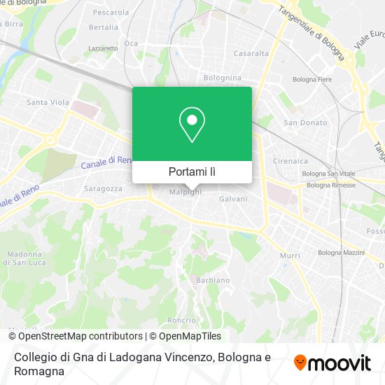 Mappa Collegio di Gna di Ladogana Vincenzo