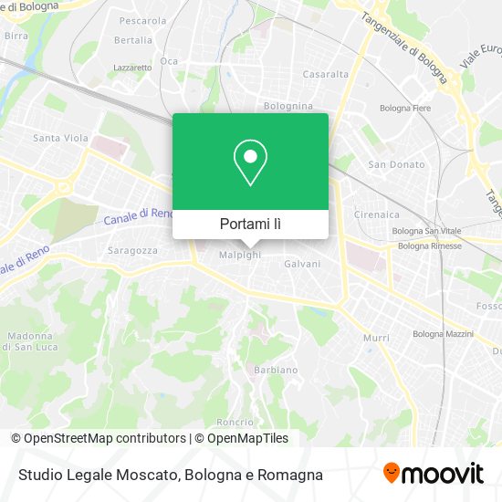 Mappa Studio Legale Moscato