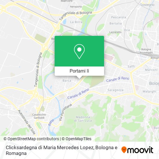 Mappa Clicksardegna di Maria Mercedes Lopez