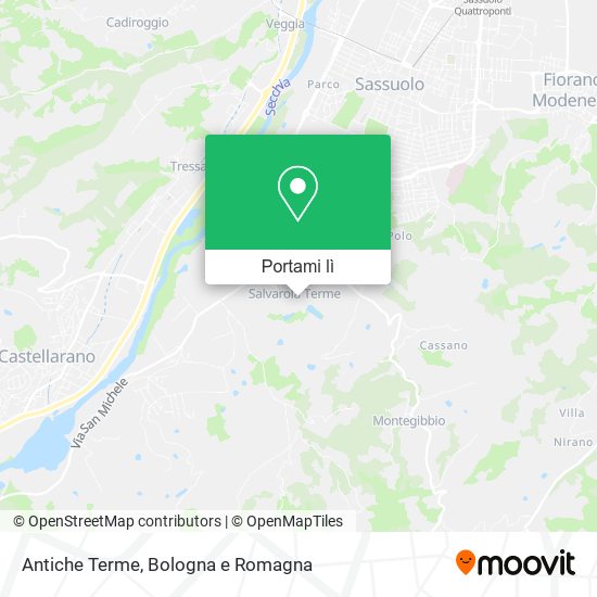Mappa Antiche Terme
