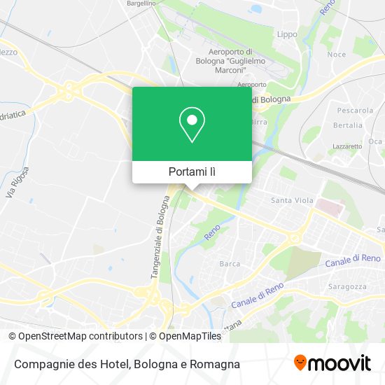 Mappa Compagnie des Hotel