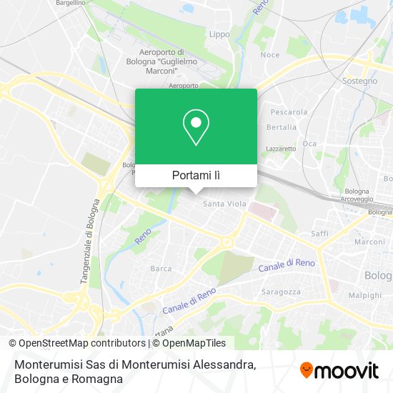 Mappa Monterumisi Sas di Monterumisi Alessandra