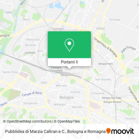 Mappa Pubblidea di Marzia Caltran e C.