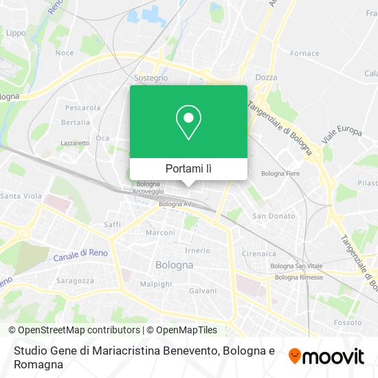 Mappa Studio Gene di Mariacristina Benevento