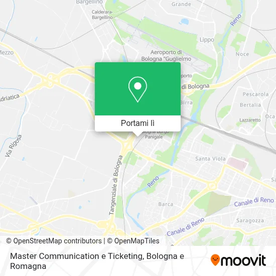 Mappa Master Communication e Ticketing