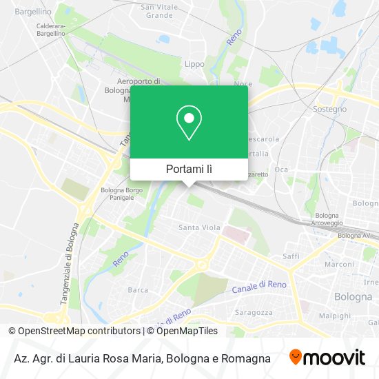 Mappa Az. Agr. di Lauria Rosa Maria