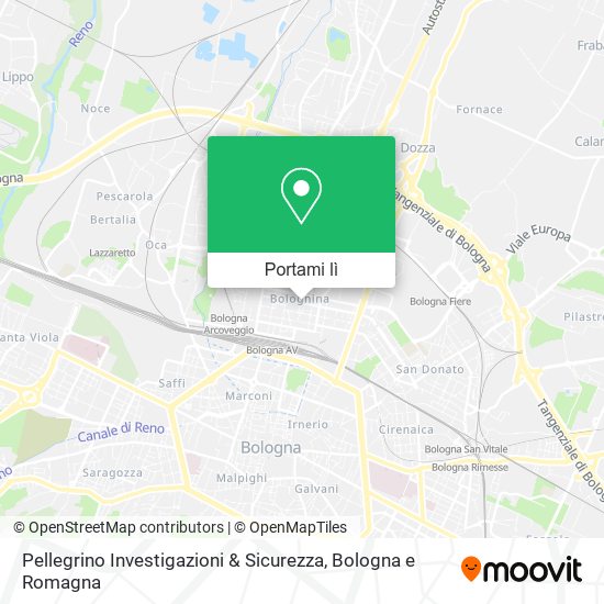 Mappa Pellegrino Investigazioni & Sicurezza