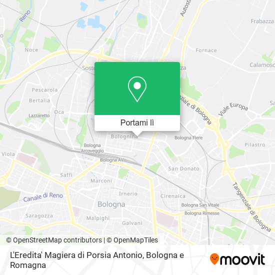 Mappa L'Eredita' Magiera di Porsia Antonio