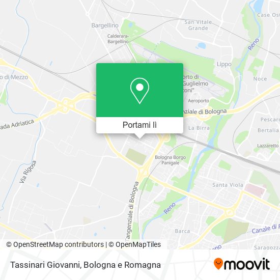 Mappa Tassinari Giovanni