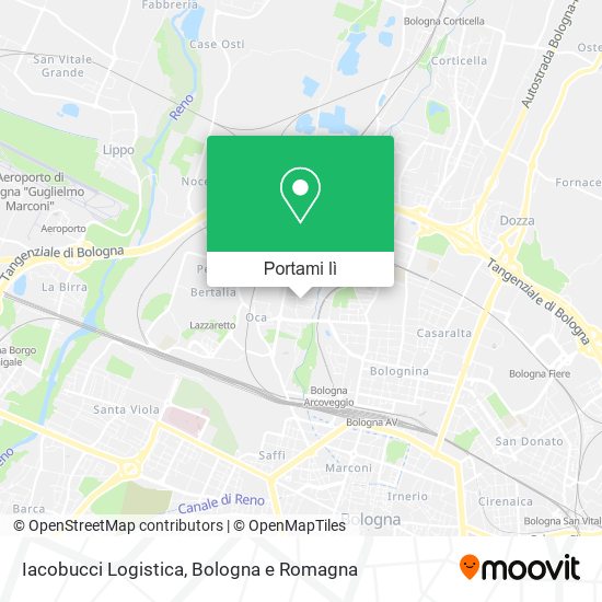 Mappa Iacobucci Logistica