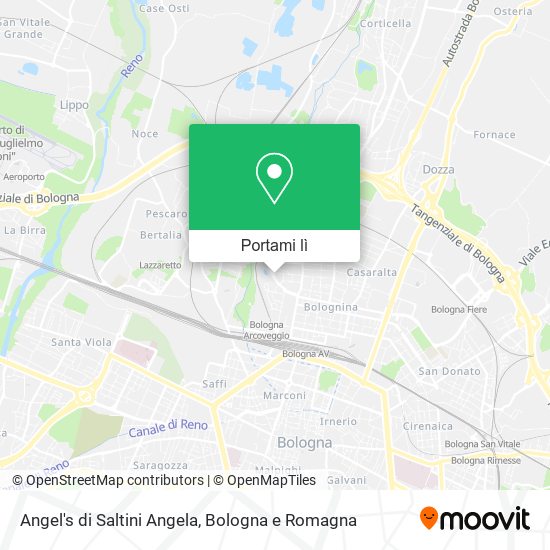 Mappa Angel's di Saltini Angela