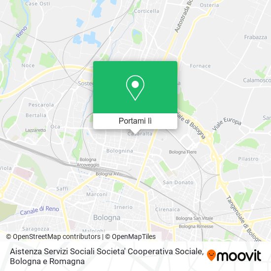 Mappa Aistenza Servizi Sociali Societa' Cooperativa Sociale