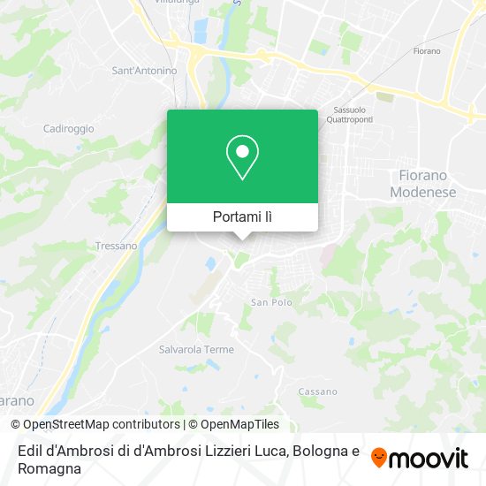 Mappa Edil d'Ambrosi di d'Ambrosi Lizzieri Luca