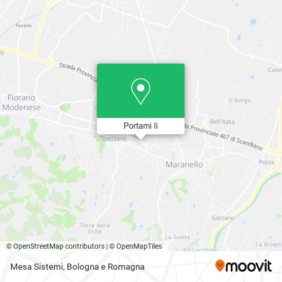 Mappa Mesa Sistemi