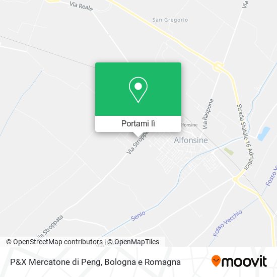 Mappa P&X Mercatone di Peng