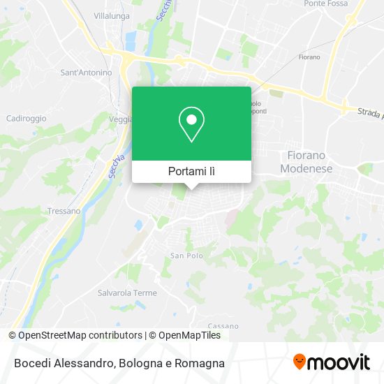 Mappa Bocedi Alessandro