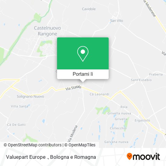 Mappa Valuepart Europe .