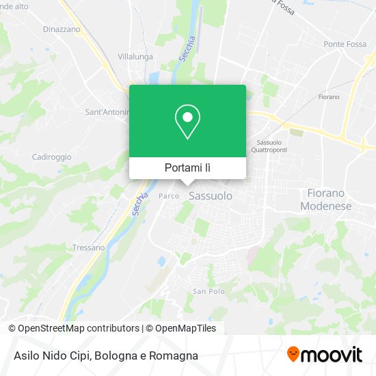 Mappa Asilo Nido Cipi