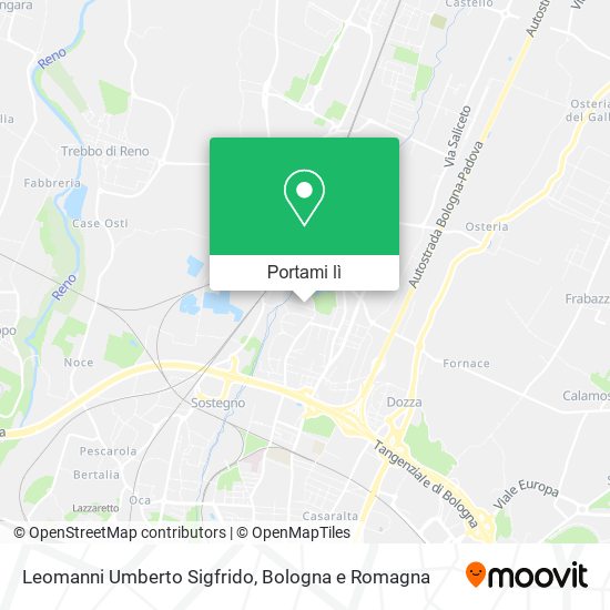 Mappa Leomanni Umberto Sigfrido
