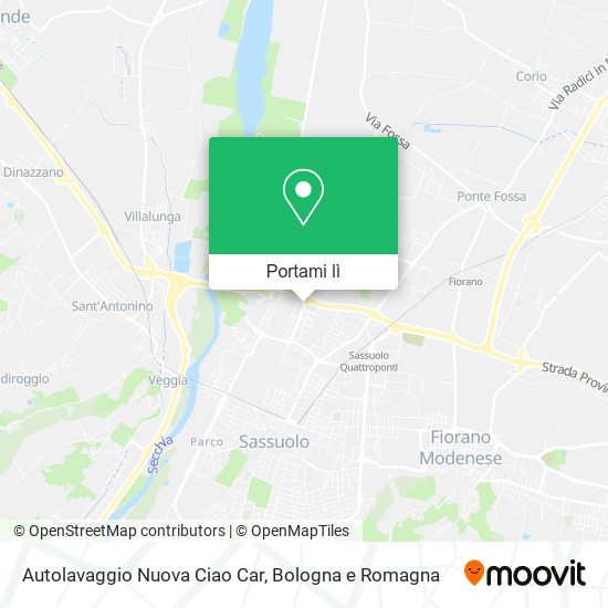 Mappa Autolavaggio Nuova Ciao Car