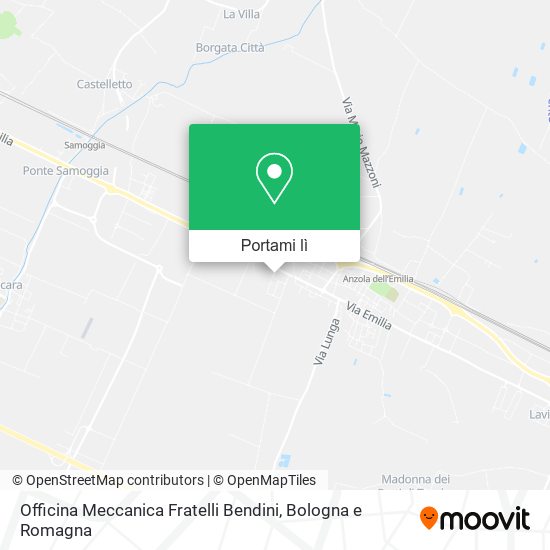 Mappa Officina Meccanica Fratelli Bendini