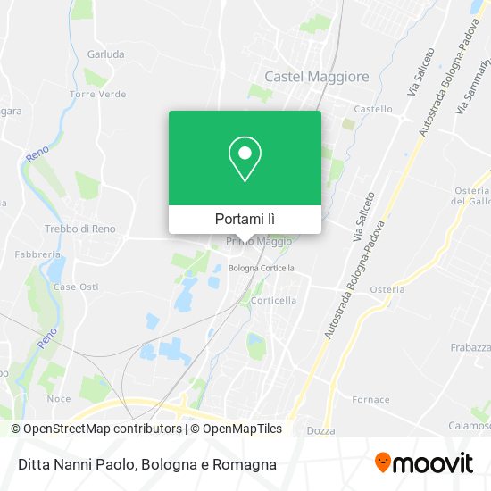 Mappa Ditta Nanni Paolo