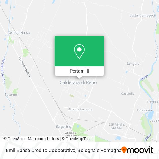 Mappa Emil Banca Credito Cooperativo
