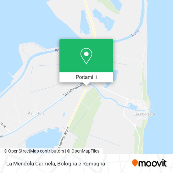 Mappa La Mendola Carmela