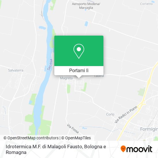 Mappa Idrotermica M.F. di Malagoli Fausto