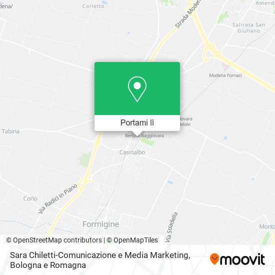 Mappa Sara Chiletti-Comunicazione e Media Marketing