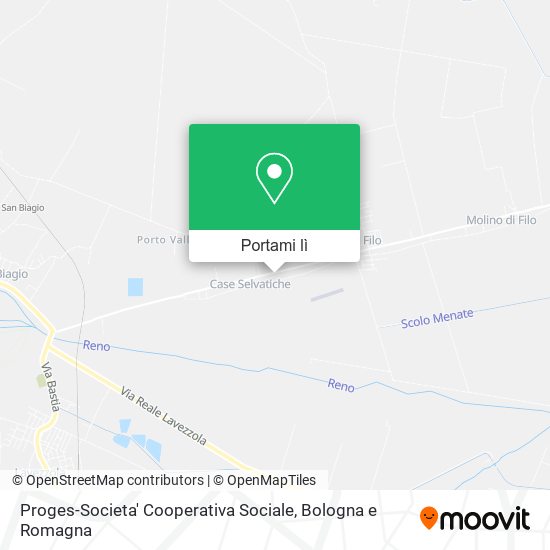 Mappa Proges-Societa' Cooperativa Sociale