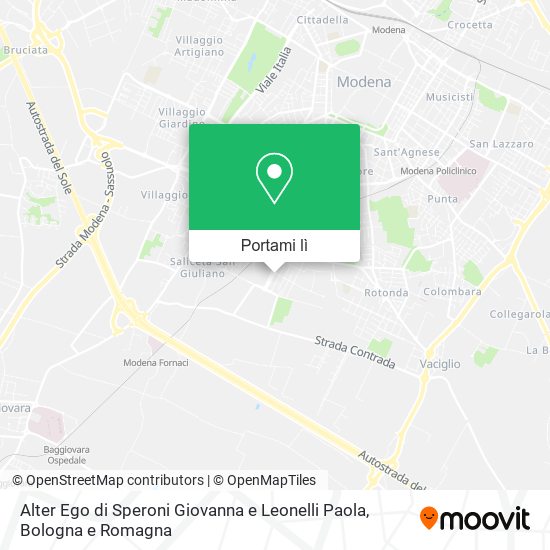 Mappa Alter Ego di Speroni Giovanna e Leonelli Paola