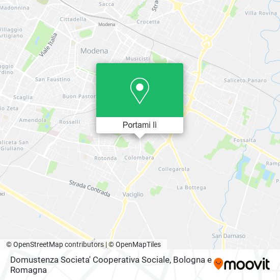 Mappa Domustenza Societa' Cooperativa Sociale