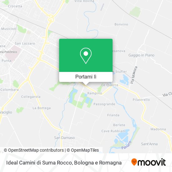 Mappa Ideal Camini di Suma Rocco